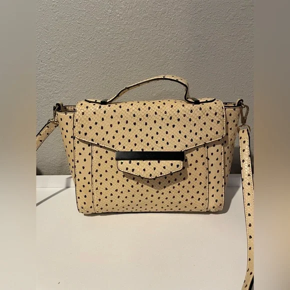 Kate 💛Spade Kennedy Marra Snake Flamingo Dot Embossed Leather - Picture 4 of 15